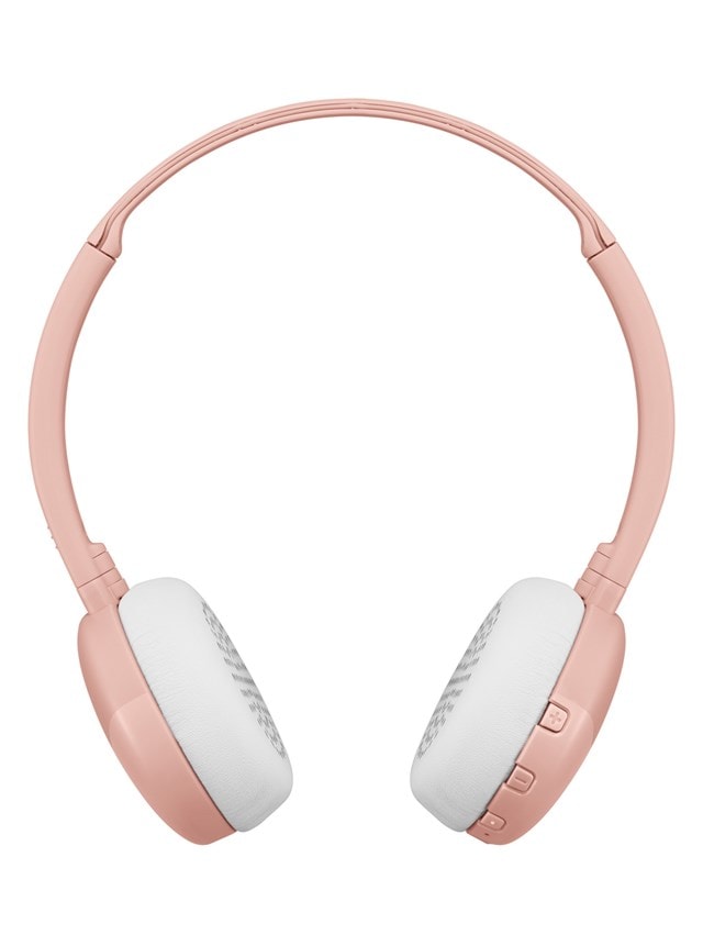 JVC Flats HA-S22W Pink Bluetooth Headphones - 2