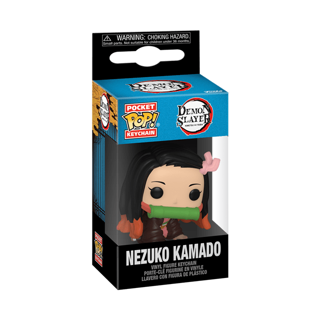 Nezuko Demon Slayer Pop Vinyl Keychain Funko Pop Vinyl Keychain - 2