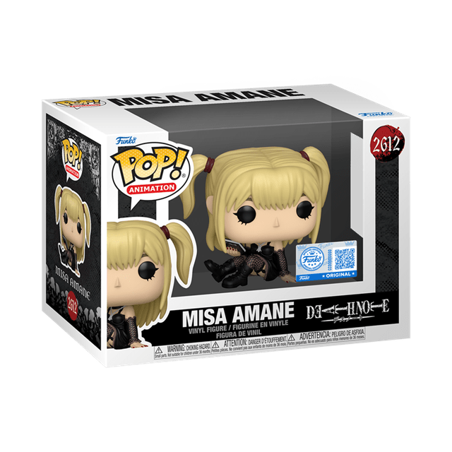 Misa Amane Sitting 2612 Death Note Hmv Exclusive Funko Pop Vinyl - 2