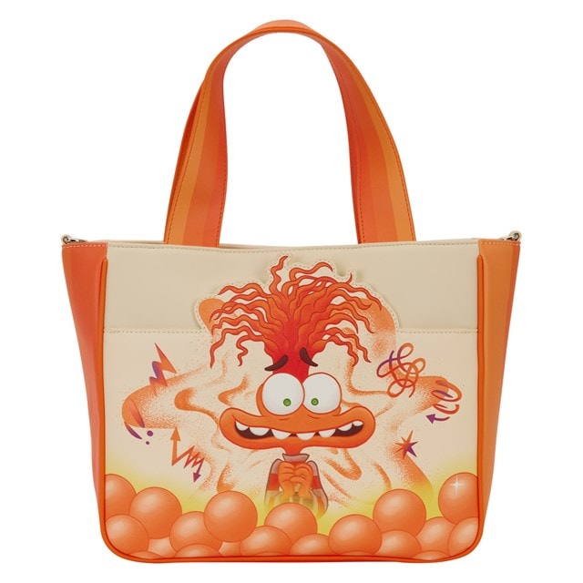 Inside Out 2 Anxiety Loungefly Tote Bag With Coin Bag - 2