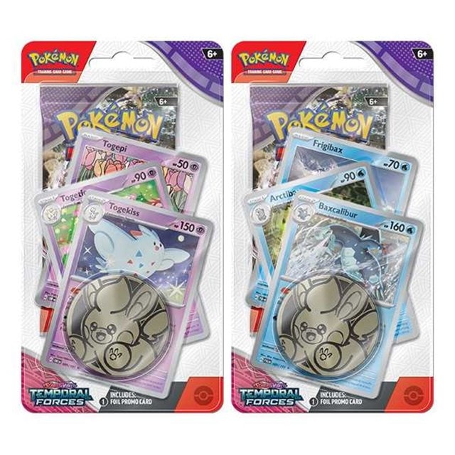 Temporal Forces Premium Checklane Scarlet & Violet TCG Pokemon Trading Cards - 3