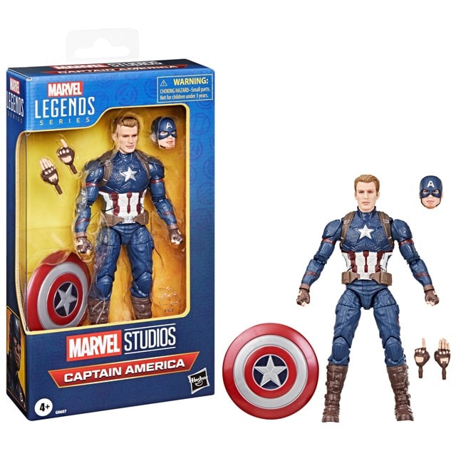 Captain America Avengers Endgame Marvel Legends Series Hasbro Action Figure - 9