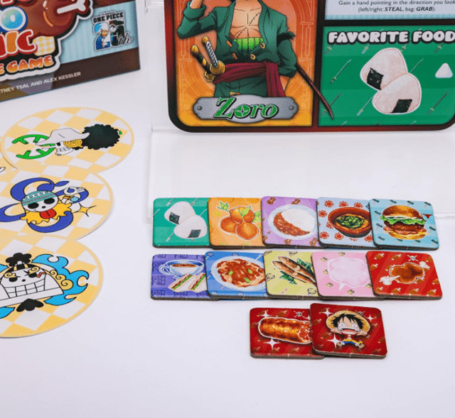 Luffy's Bento Panic One Piece Board Game - 4