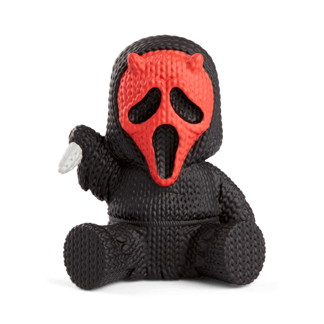 Red Devil Ghost Face Handmade By Robots Vinyl Figure - 1