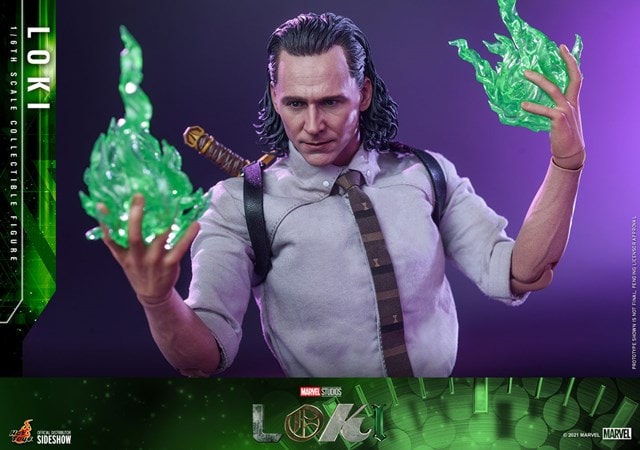 1:6 Loki Marvel Hot Toys Figure - 4