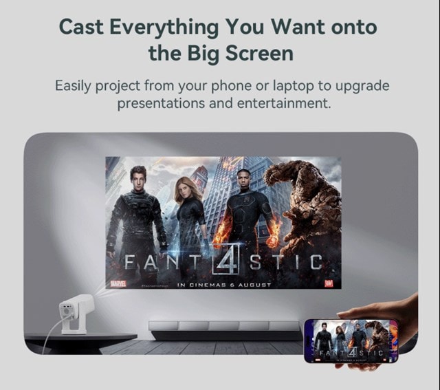 Wanbo Cube 1 Dark Green Smart Projector with Bluetooth and W-Fi - 8