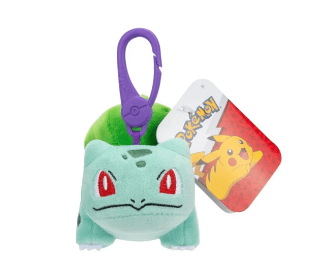 Bulbasaur Pokemon Clip-On Plush - 1