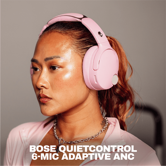 Skullcandy Crusher 1080 ANC Candy Pink Active Noise Cancelling Bluetooth Headphones - 4