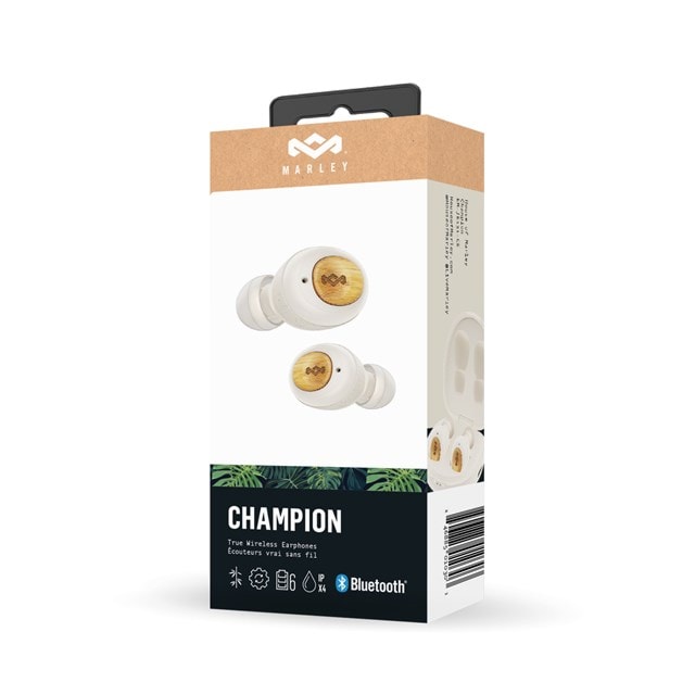House of Marley Champion Cream True Wireless Bluetooth Earphones - 8