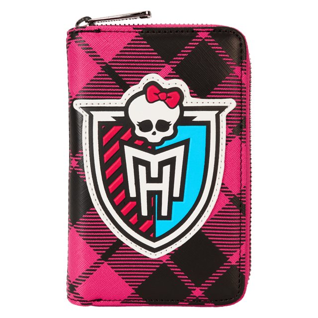 Monster High Crest Zip Around Loungefly Wallet - 1