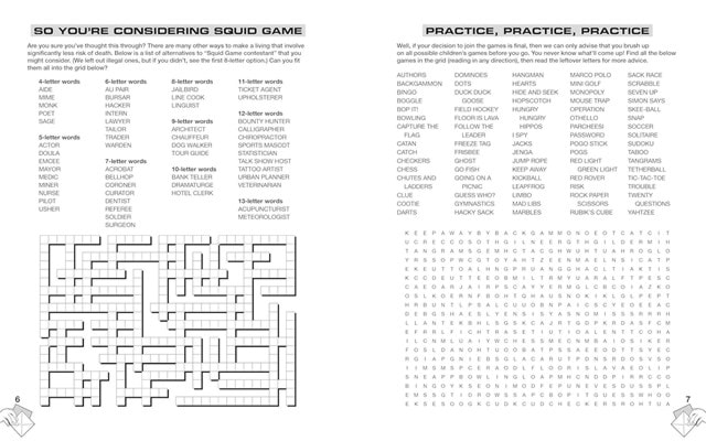 Squid Game Book Of Games: Official Netflix Puzzle Book - 5