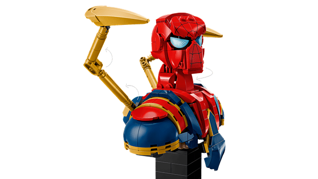 Iron Spider-Man Bust Marvel LEGO - 6