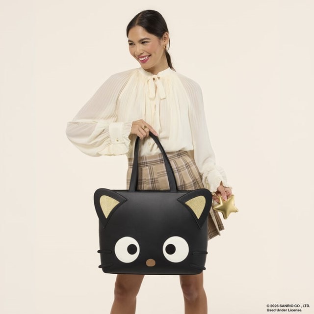 Chococat Stars Sanrio Loungefly Tote Crossbody Bag With Coin Bag - 6