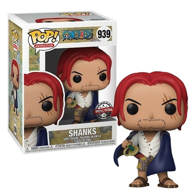Shanks With Chance Of Chase (939) One Piece Pop Vinyl - 1