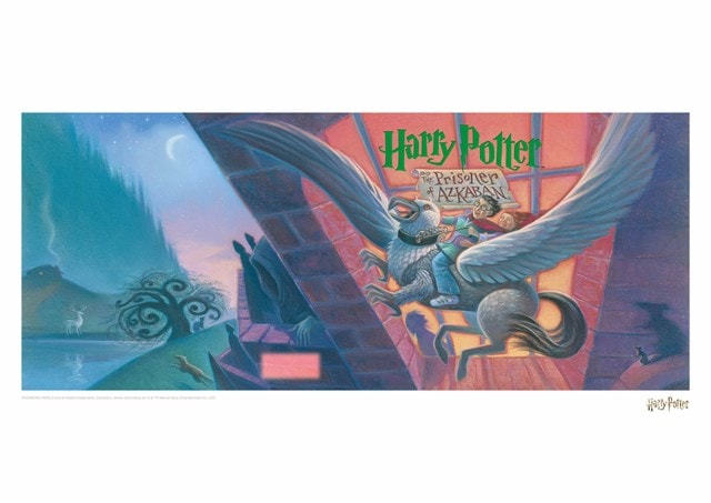 Harry Potter: Prisoner Of Azkaban Book Cover Art Print - 1