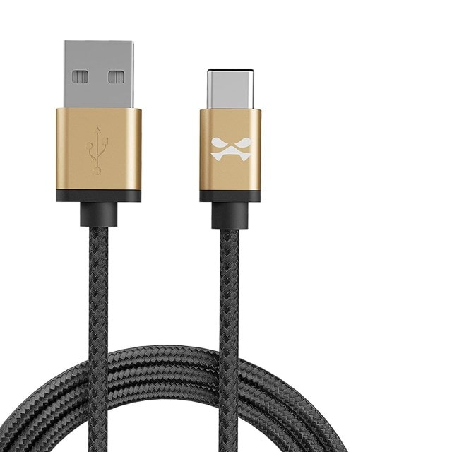 Ghostek NRGline Braided Gold USB-C Cable 1m - 3