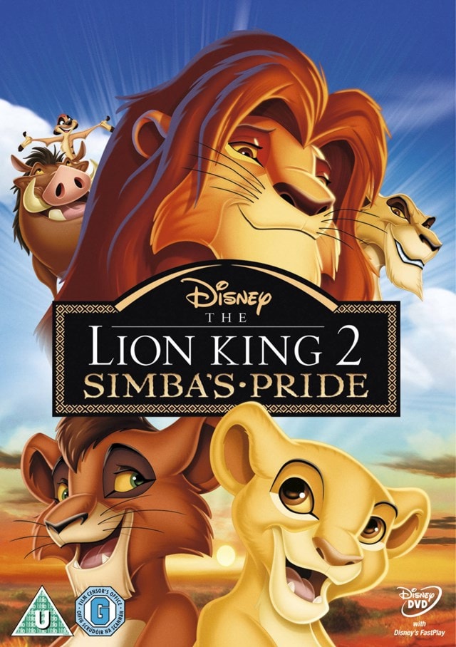 The Lion King 2 Simbas Pride Dvd Free Shipping Over £20 Hmv Store 