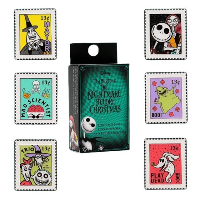 Stamps Nightmare Before Christmas Loungefly Mystery Box Pins - 1