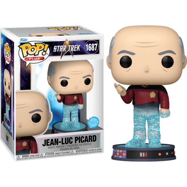 Jean-Luc Picard 1687 Star Trek Transporter Funko Pop Vinyl Plus - 3