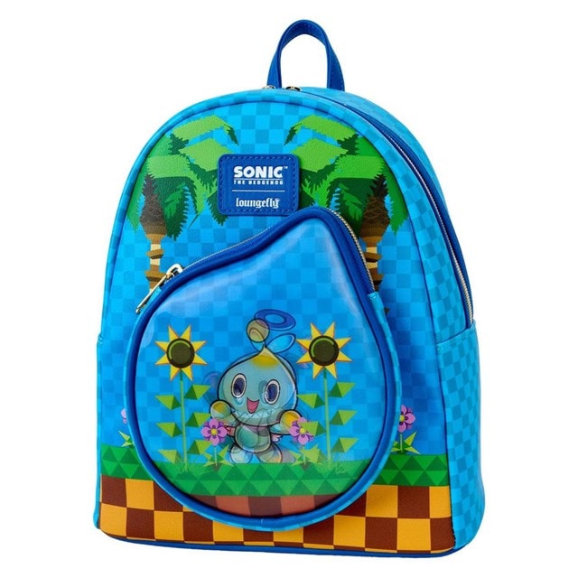 Chao Garden Sonic the Hedgehog hmv Exclusive Lenticular Loungefly Mini Backpack - 2