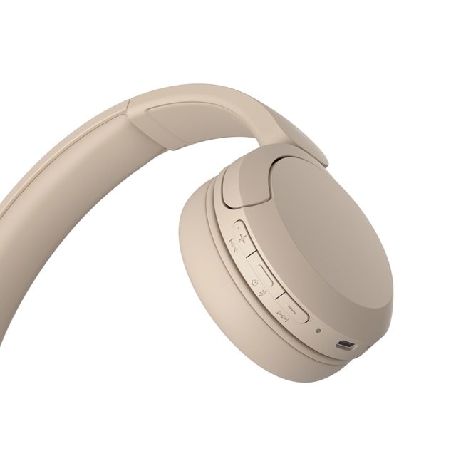 Sony WH-CH520 Taupe Wireless Bluetooth Headphones - 5