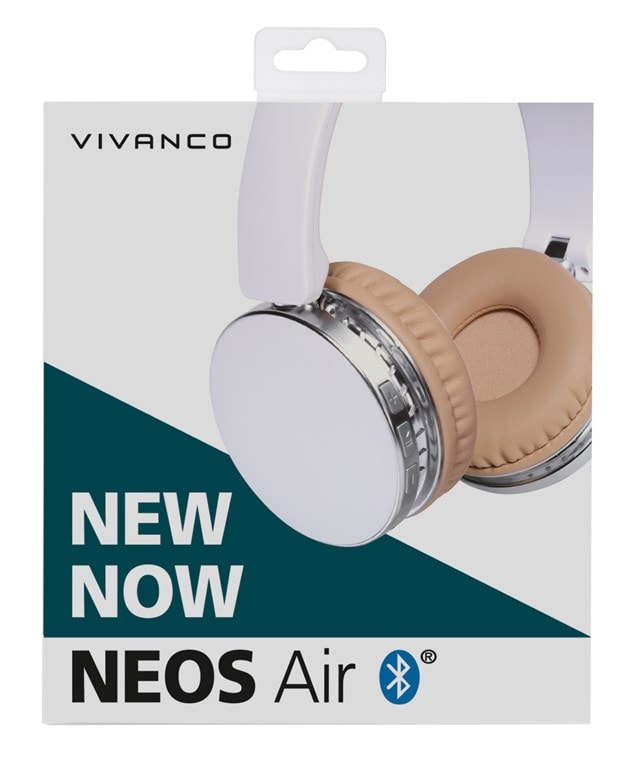 Vivanco Neos White Bluetooth Headphones - 5