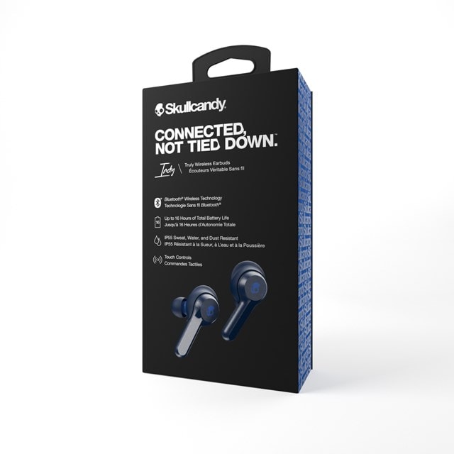 Skullcandy Indy Indigo Blue True Wireless Bluetooth Earphones - 4