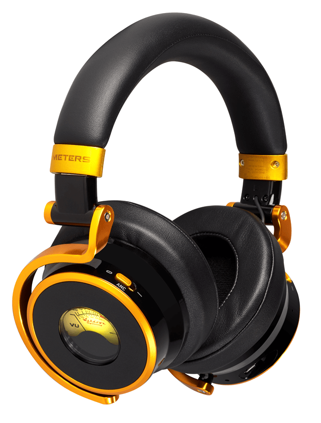 Meters M-OV-1-B Connect Editions Black/Gold Bluetooth Headphones (Limited Edition) - 2