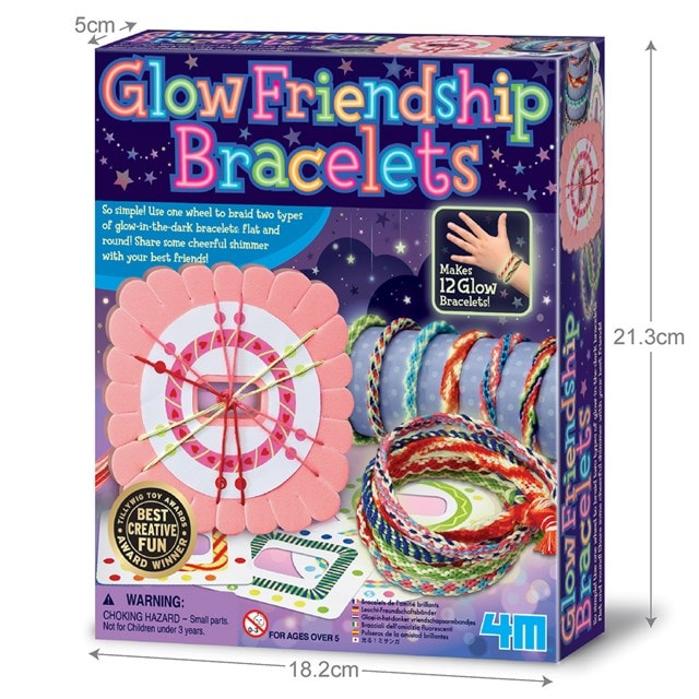 Glow Friendship Bracelets 4M Craft - 6