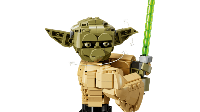 Yoda Bust Star Wars LEGO - 3