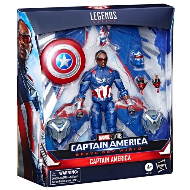 Captain America Brave New World Marvel Legends Series Hasbro Action Figure - 9