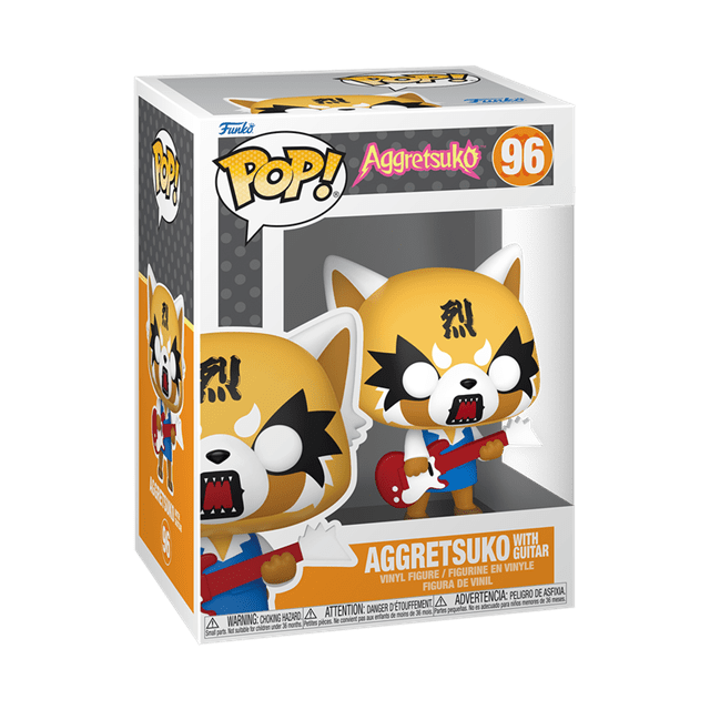 Aggretsuko With Guitar 96 Sanrio Funko Pop Vinyl - 2