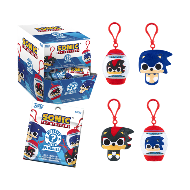 Sonic The Hedgehog Funko Pop Plush Keychain - 2