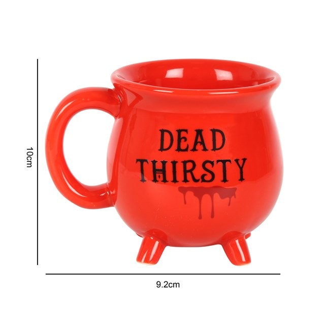 Dead Thirsty Cauldron Mug Red Mug - 3