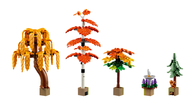 Autumn Cottage Garden Icons LEGO - 8