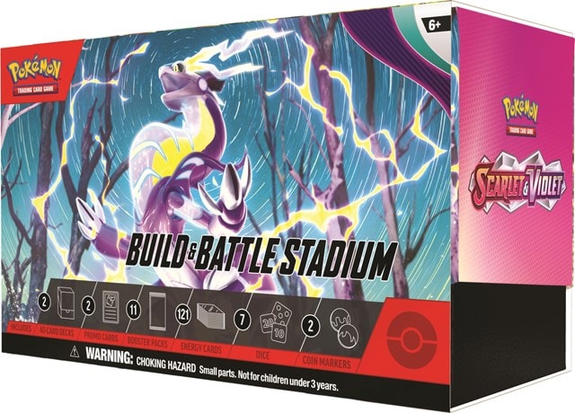Scarlet & Violet Build And Battle Stadium Box Pokemon Trading Cards - 4