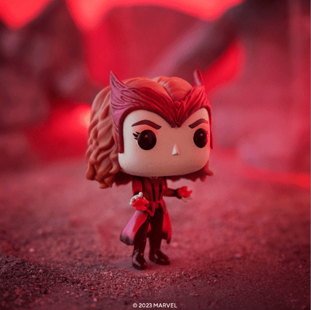 Scarlet Witch Glow In The Dark (1007) Doctor Strange In The Multiverse Of Madness hmv Exclusive Pop  - 2