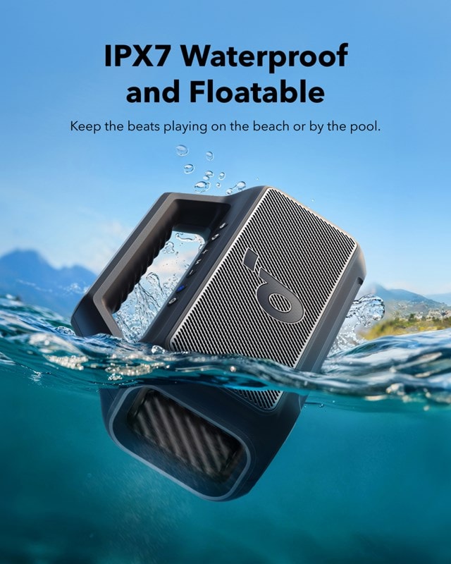 Anker Soundcore Boom 2 SE Black Bluetooth Speaker - 6