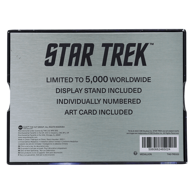 Star Trek Kobayashi Maru Limited Editon Collectible Medallion - 5