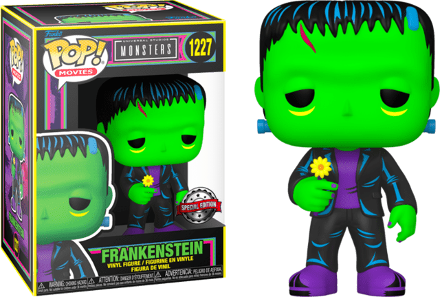 Frankenstein 1931 With Flower Blacklight 1227 Universal Monsters Funko Pop Vinyl - 1