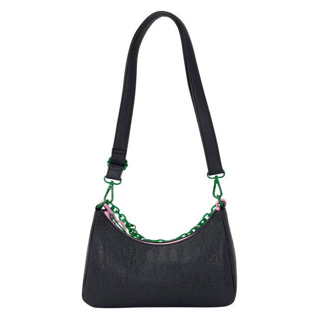 Wicked For Good Glinda and Elphaba Loungefly Crossbody Bag With Charms - 3
