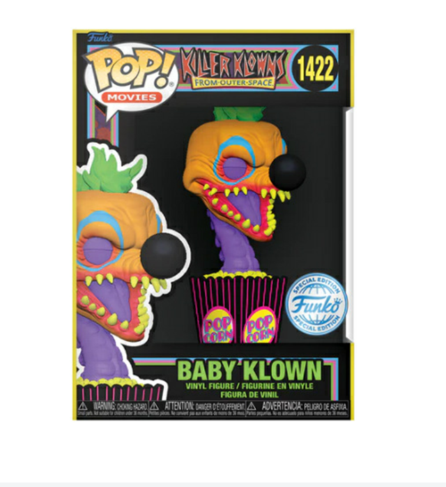 Black Light Baby Klown 1422 Killer Klowns From Outer Space Funko Pop Vinyl - 2