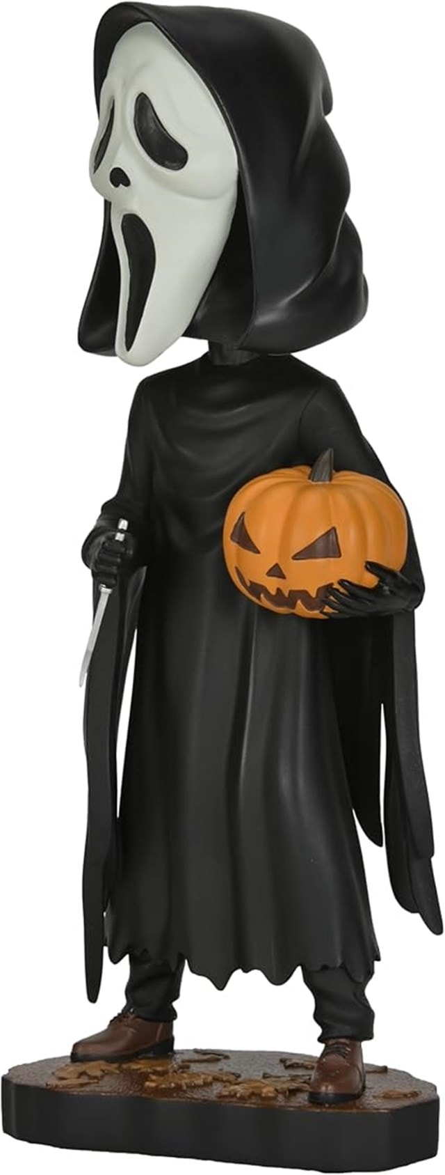 Ghost Face With Pumpkin Scream NECA Head Knocker Figurine - 2