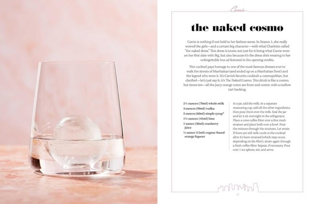 Sex And The City Cocktails 60 Fabulous And Official Cocktail Recipes Inspired By The Show Hardback - 6
