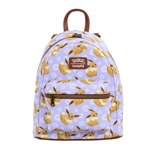 Eevee All Over Print Pokemon Loungefly Mini Backpack - 1