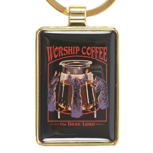 Worship Coffee Steven Rhodes Keyring - 4