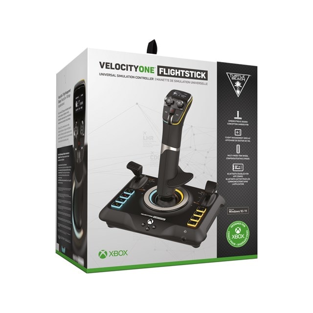 Turtle Beach VelocityOne PC Flightstick Joystick - Black - 7