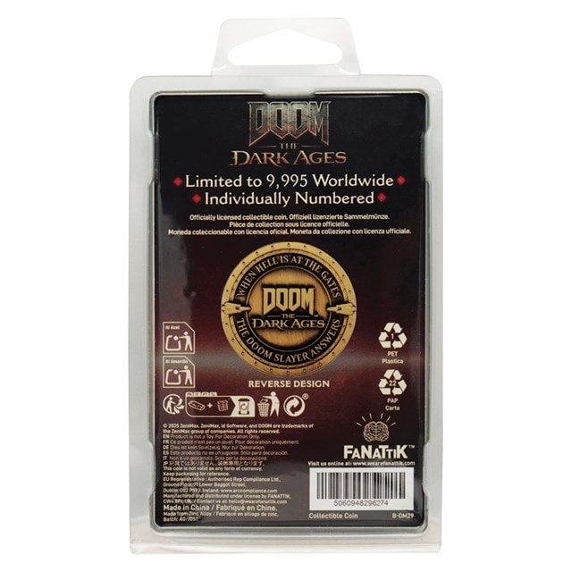 DOOM The Dark Ages Collectible Coin - 4