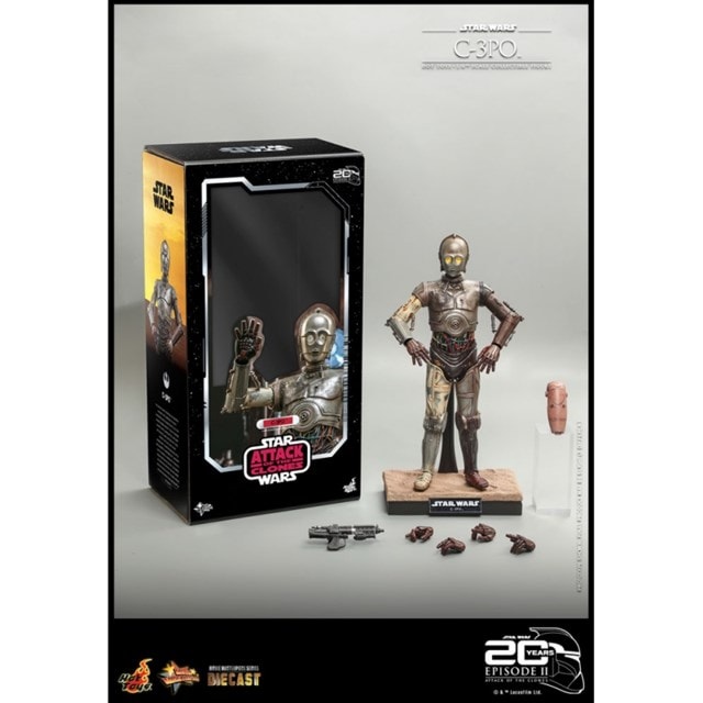 1:6 C-3Po - Star Wars: Attack Of The Clones Hot Toys Figurine - 2