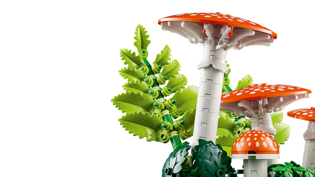 Woodland Mushrooms LEGO Botanicals - 6
